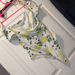 Lemon body suit